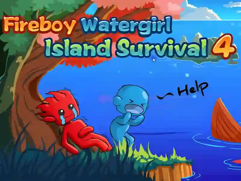 Játék Fireboy Watergirl Island Survival 4 online