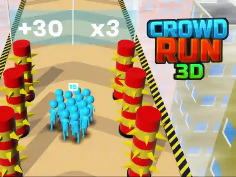 Játék Crowd Run 3D online