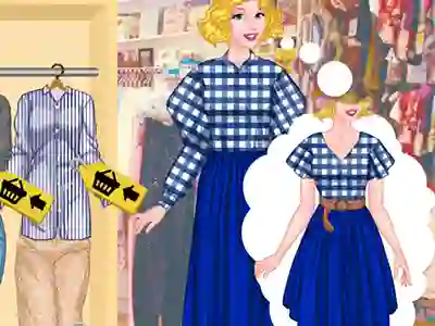 Játék Princesses Thrift Shop Challenge online