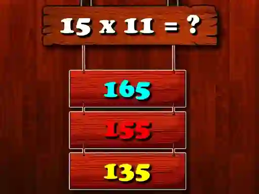 Játék Multiplication Math Challenge online