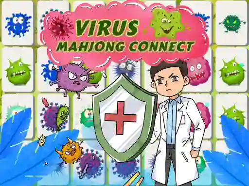 Játék Virus Mahjong Connection online