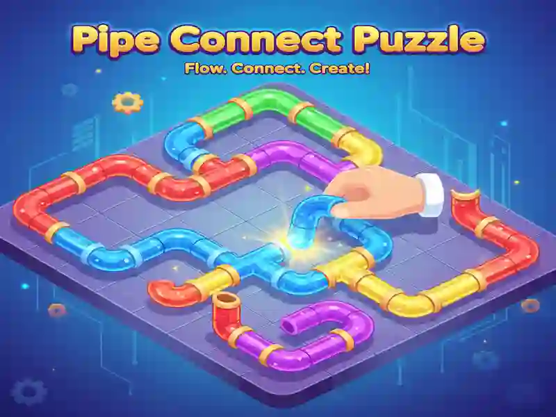 Játék Pipe Connect Puzzle online