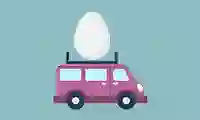 Játék Eggs and Cars online