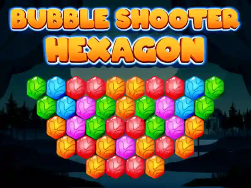 Játék Bubble Shooter Hexagon online