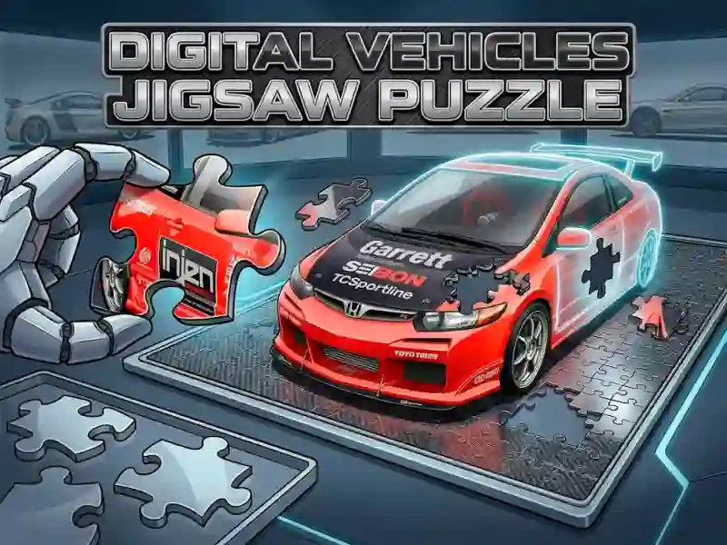 Játék Digital Vehicles Jigsaw Puzzle online