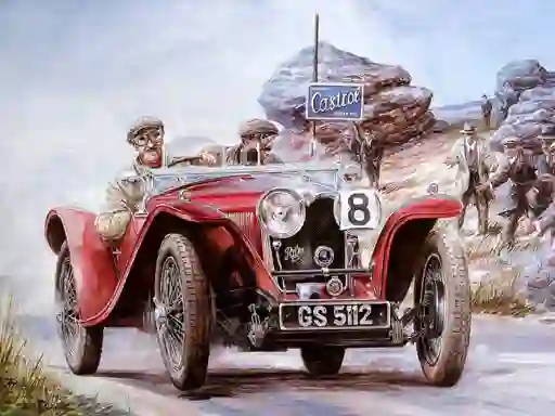 Játék Vintage Cars Puzzle online