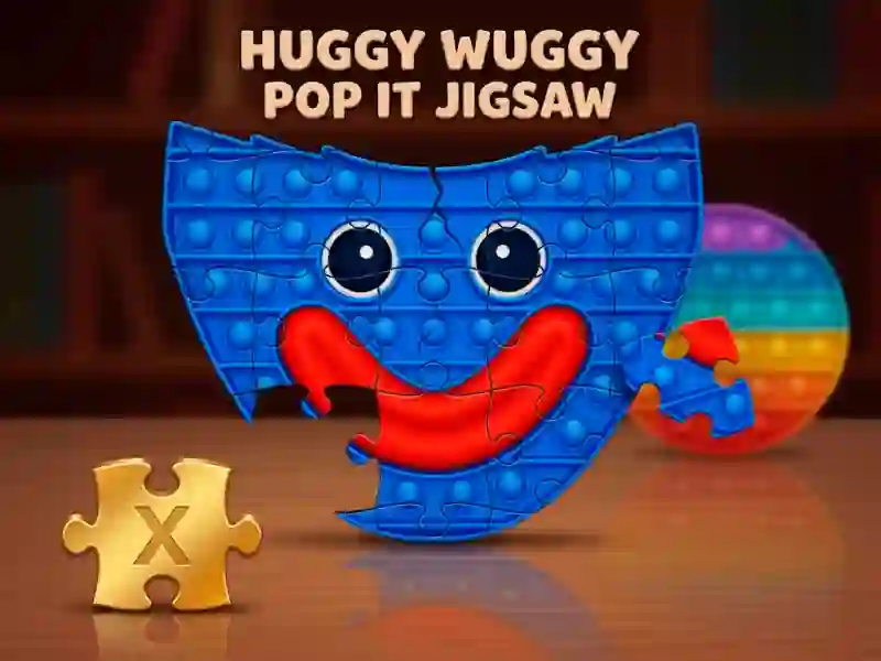 Játék Huggy Wuggy Pop It Jigsaw online