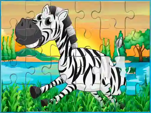 Játék Happy Animals Jigsaw online