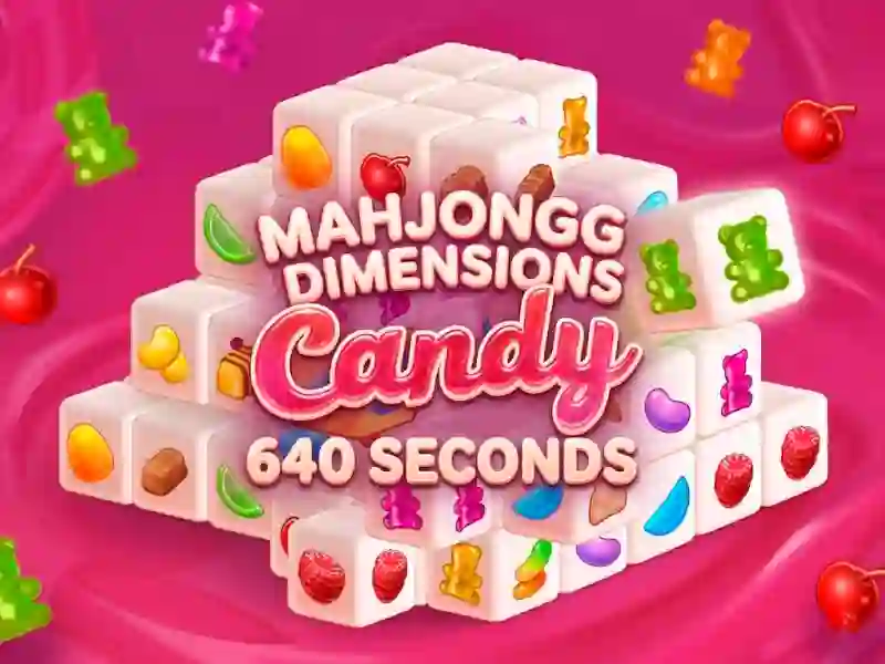 Játék Mahjongg Dimensions Candy 640 seconds online