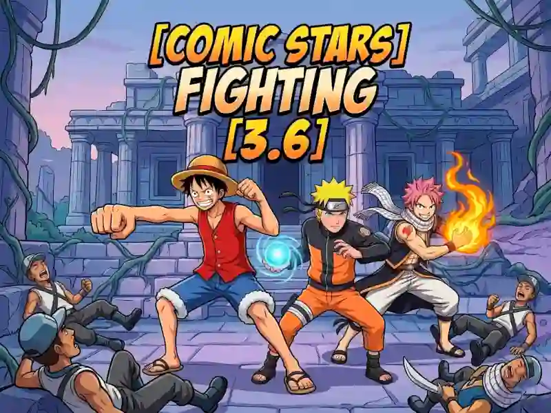 Játék Comic Stars Fighting 3.6 online