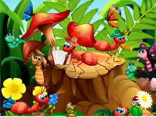 Játék Hidden Objects Insects online