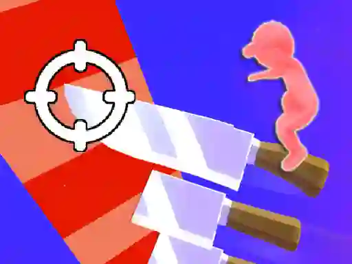 Játék Throw Knife 3D online