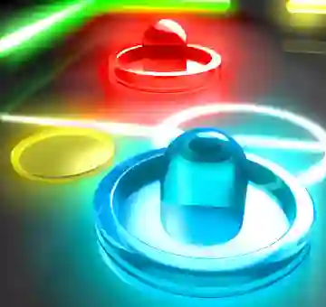 Játék Neon Hockey online