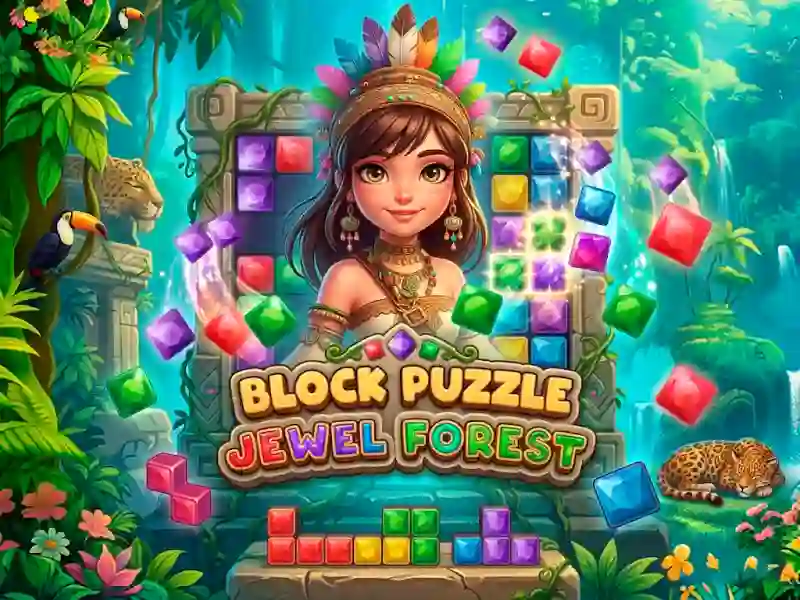 Játék Block Puzzle Jewel Forest online