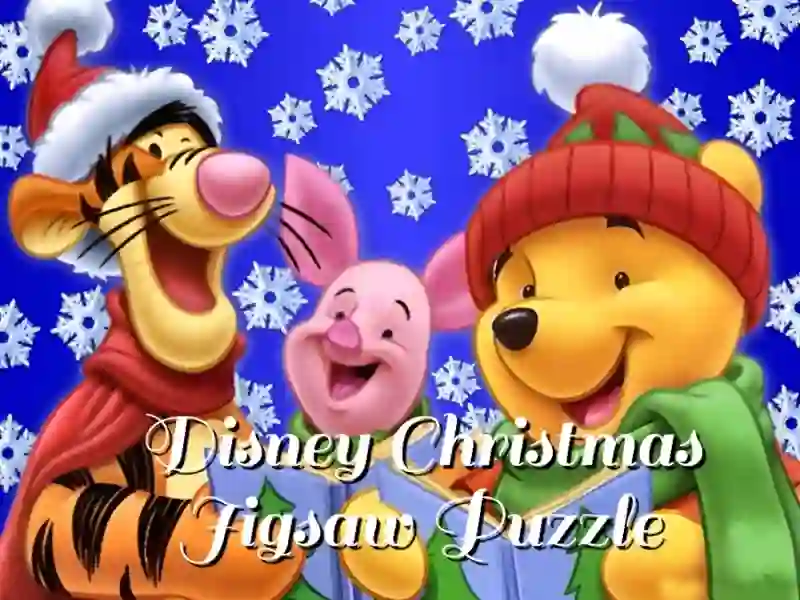 Játék Disney Christmas Jigsaw Puzzle online