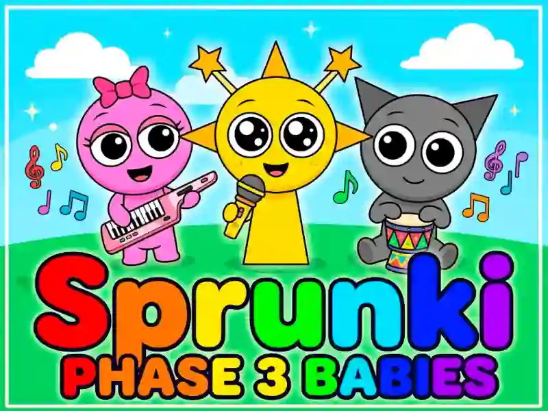 Játék Sprunki baby PHASE 3 online