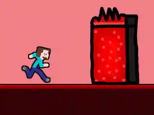 Játék Steveman Lava World online