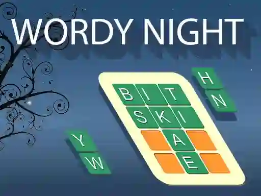 Játék Wordy Night online