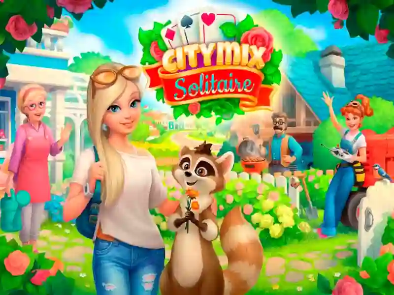 Játék City Mix Solitaire online