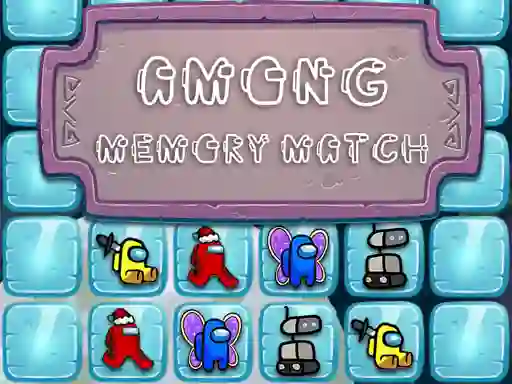 Játék Among Memory Match online