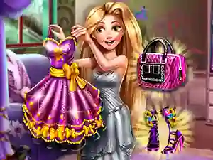 Játék Find Rapunzel's Ball Outfit online