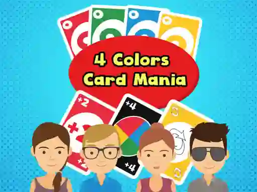 Játék 4 Colors Card Mania online