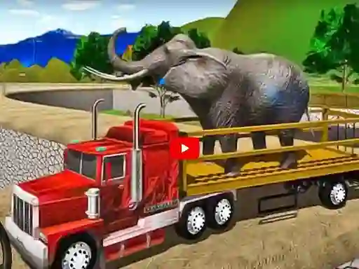 Játék Animal Simulator Truck Transport 2020 online