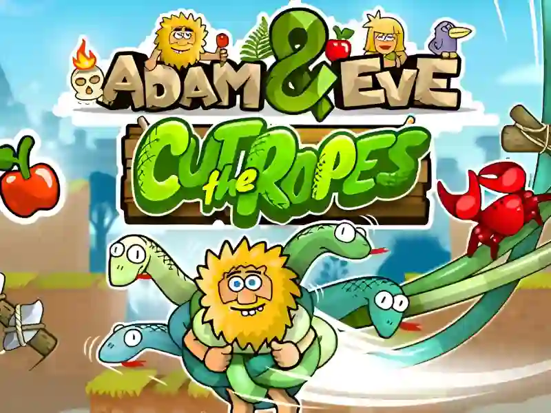Játék Adam and Eve: Сut the ropes online