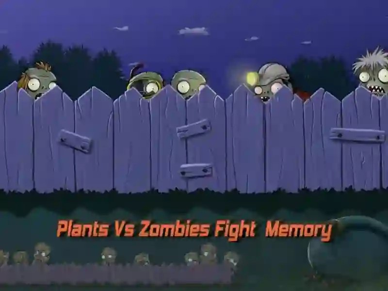 Játék Plants vs Zombies Fight Memory online