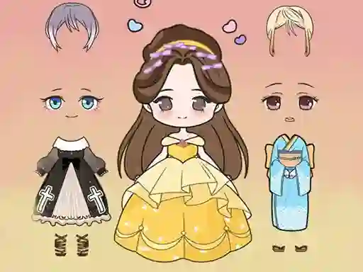 Játék Vivi Doll Dress Up online