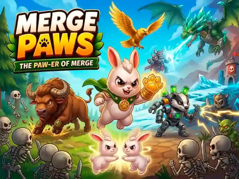 Játék Merge Paws online