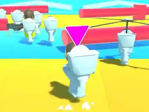 Játék Fall Boys Skibidi Toilet online