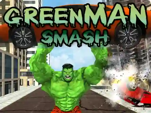 Játék Green Man Smash online
