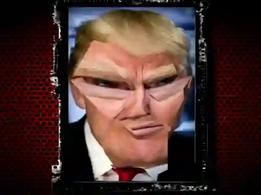 Játék Trump Funny face online