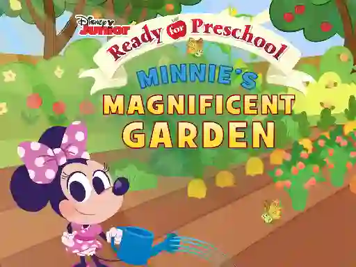 Játék Ready For Preschool Minnie's Magnificent Garden online