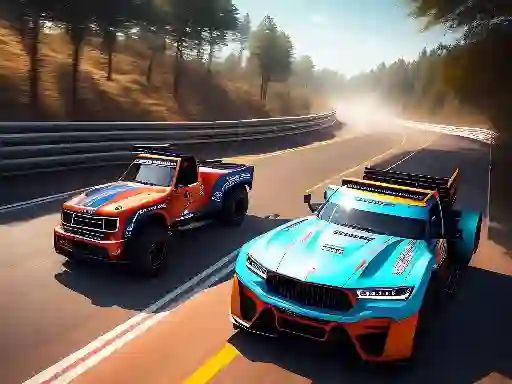 Játék Truck Race online