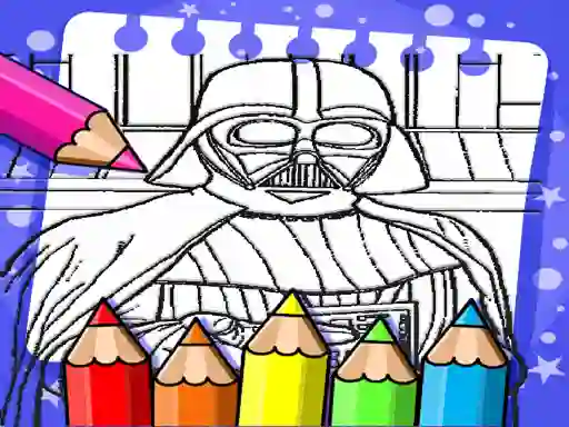 Játék Darth Vader Coloring Book online
