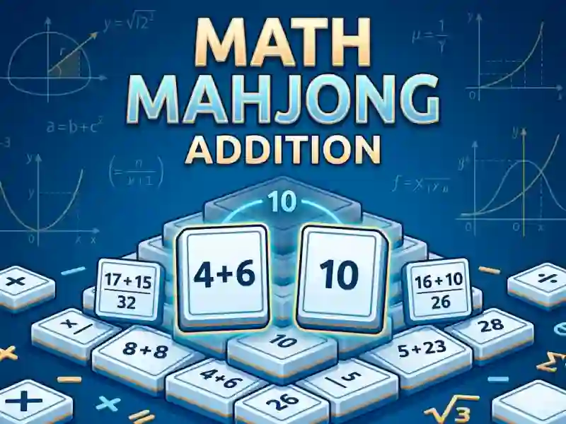 Játék Math Mahjong Addition online