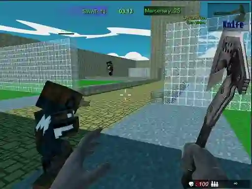 Játék Pixel Fps SWAT Command online
