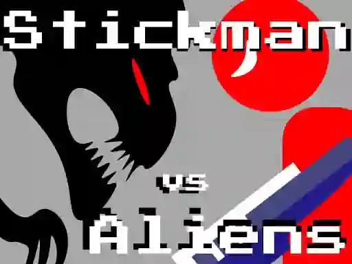 Játék Stickman vs Aliens online