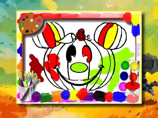 Játék Halloween Coloring Book online