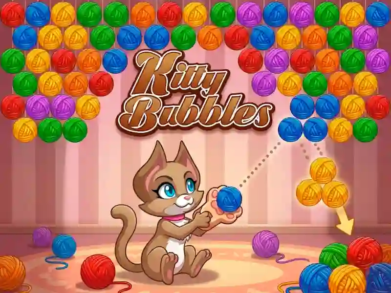 Játék Kitty Bubbles online