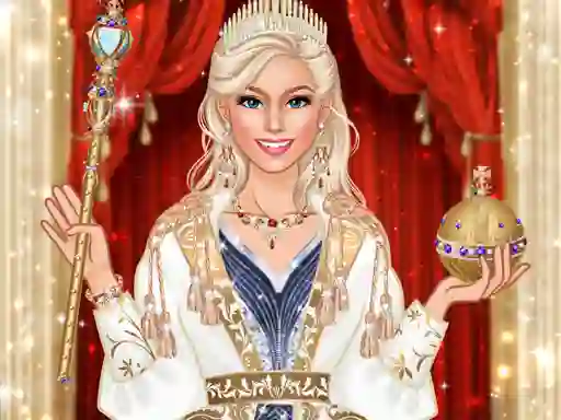 Játék Queen Fashion Salon Royal Dress Up online