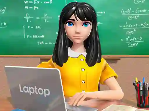 Játék School Teacher Game School Day online