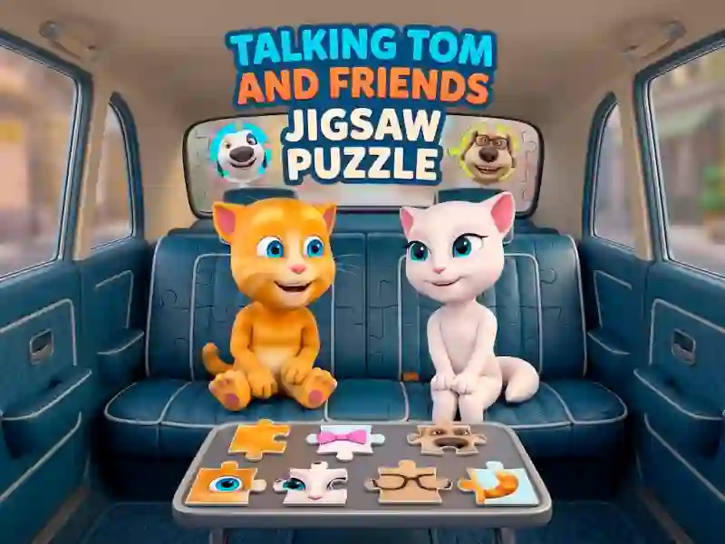 Játék Talking Tom and Friends Jigsaw Puzzle online