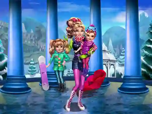 Játék Girls Winter Fun online