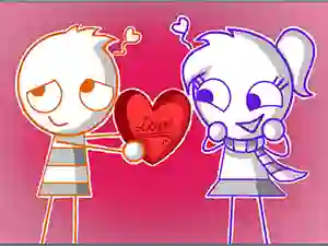 Játék Valentines Hidden Stars online