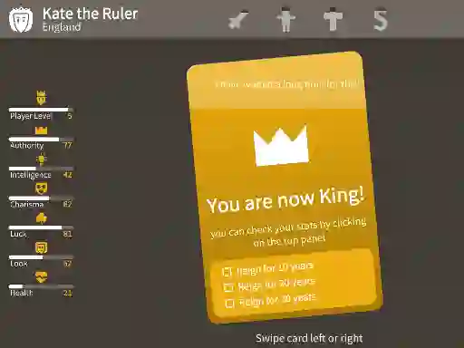 Játék Kings Card Decisions online