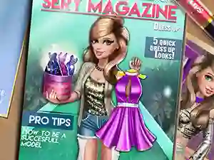 Játék Sery Magazine Dress Up online