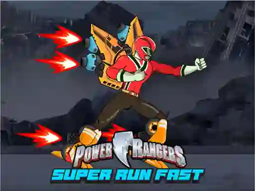 Játék Power Rangers Super Run Fast online